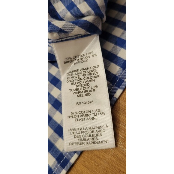 Vineyard Vines OTG Shirt - Mens - Large On The Go Performance BRRR Button Down - Picture 5 of 13